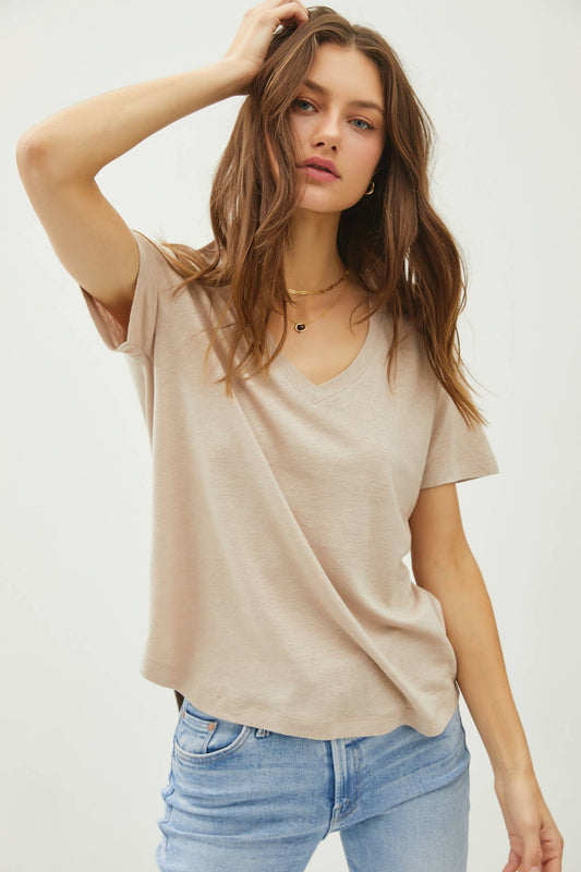 Be Cool V-neck Tee