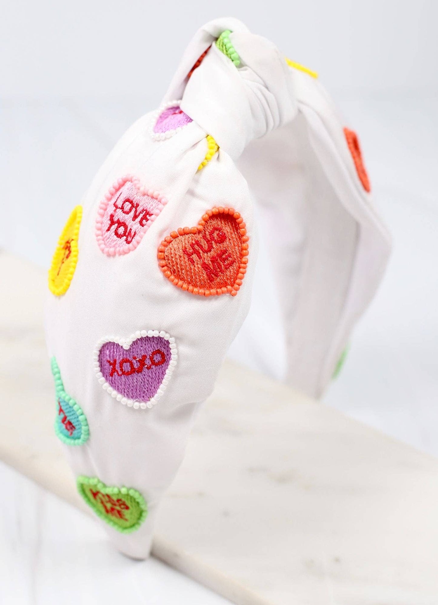 Caroline Hill - Candy Crush Headband WHITE