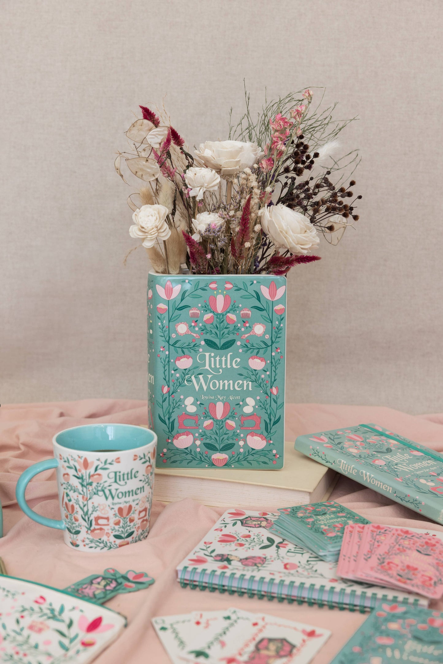 Steel Mill and Co. - Large Book Vase, Little Women