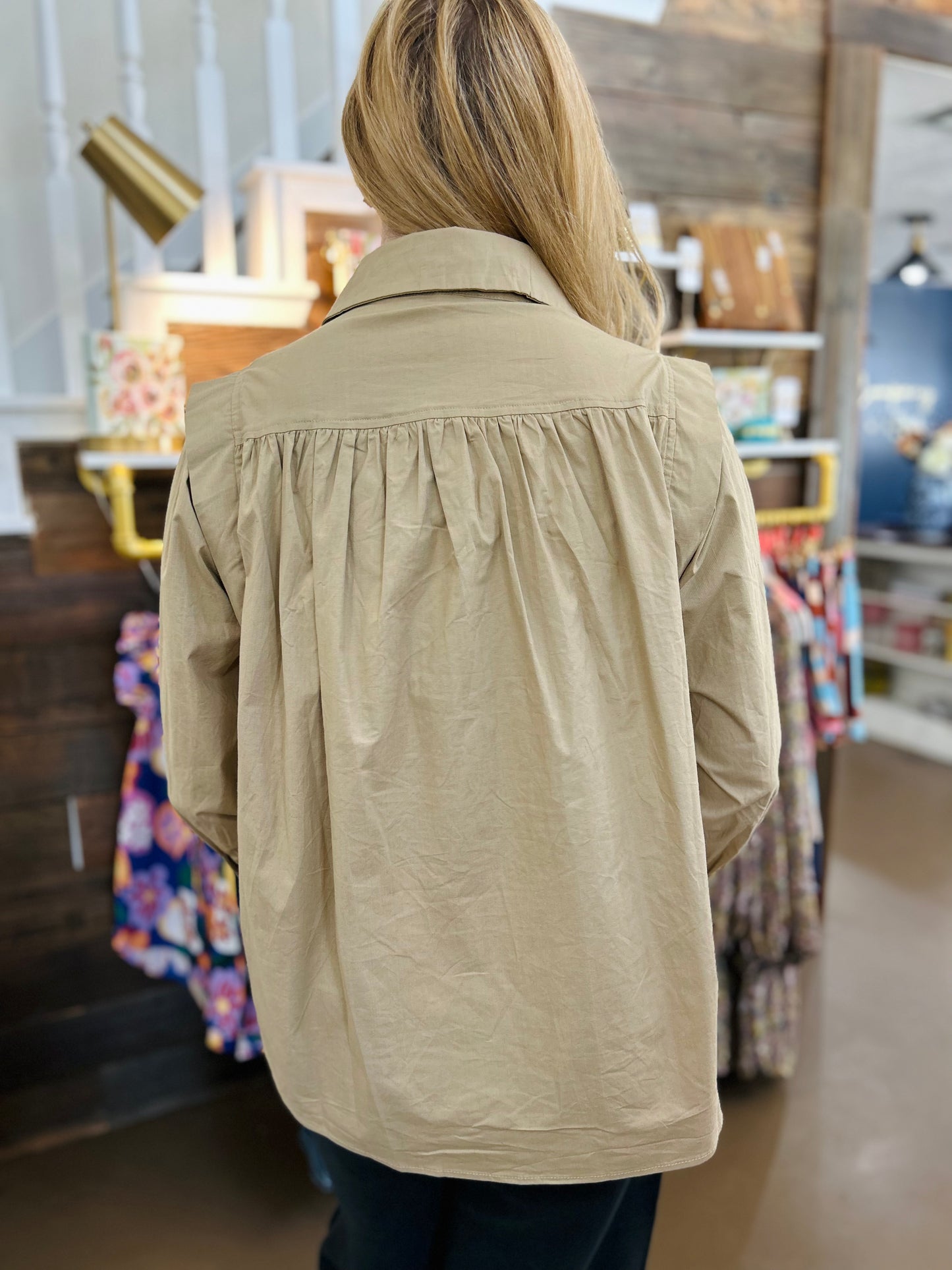 Willamina Poplin Blouse