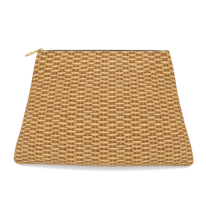 Roomy Leather Bag, NANTUCKET BASKET