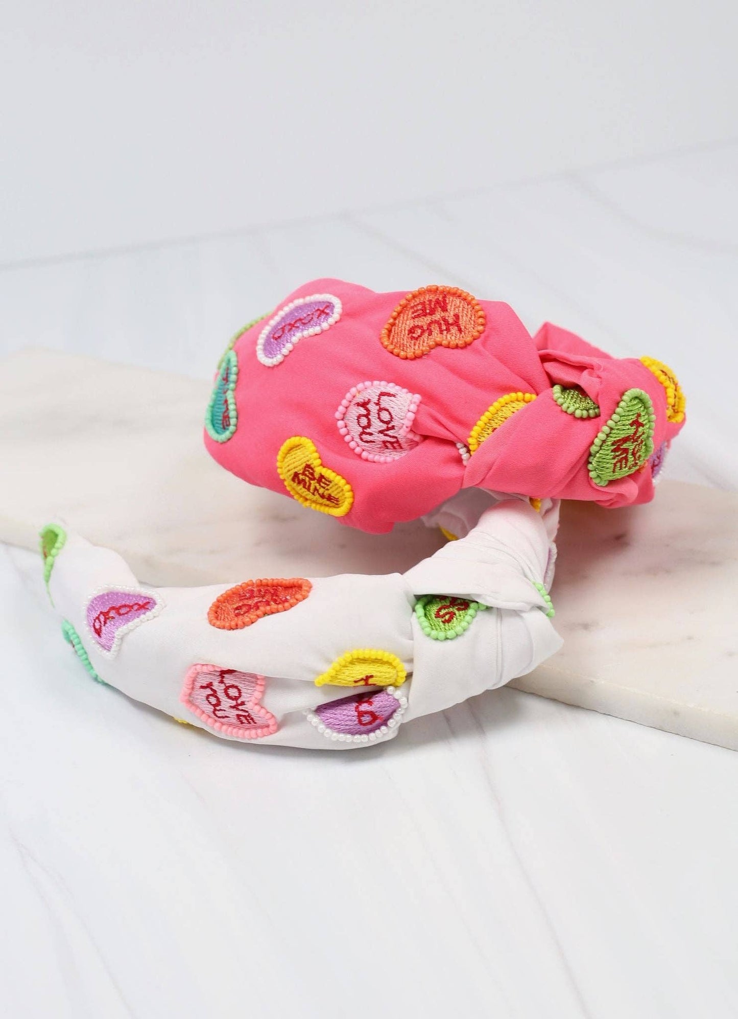 Caroline Hill - Candy Crush Headband WHITE