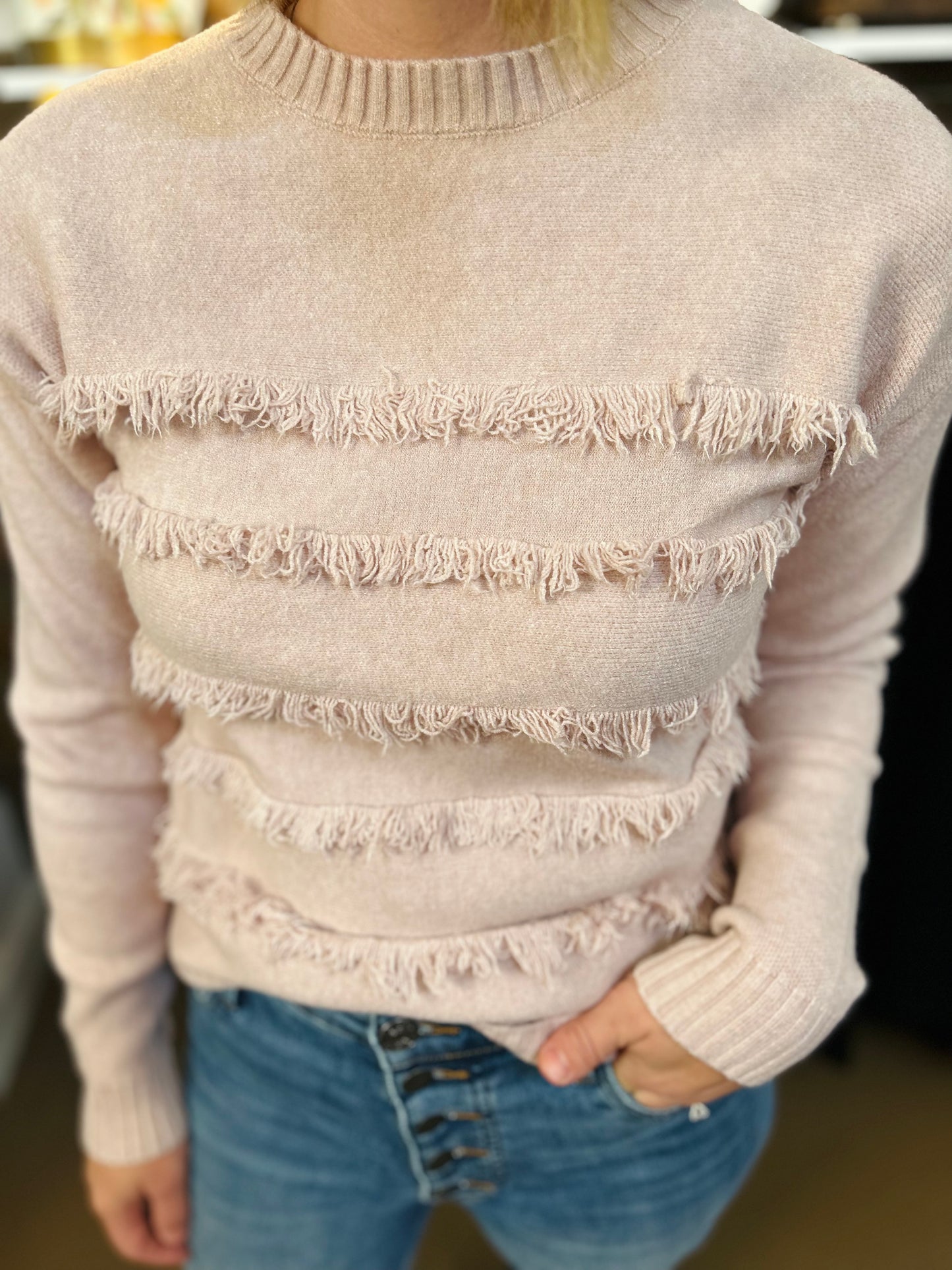 Fringe Sweater