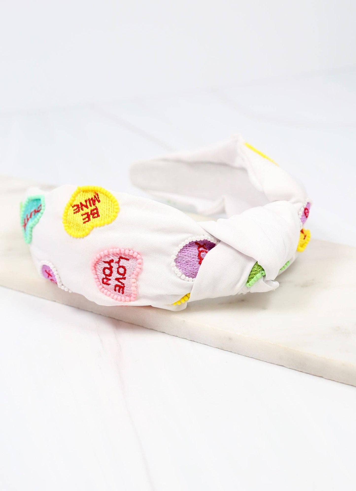 Caroline Hill - Candy Crush Headband WHITE