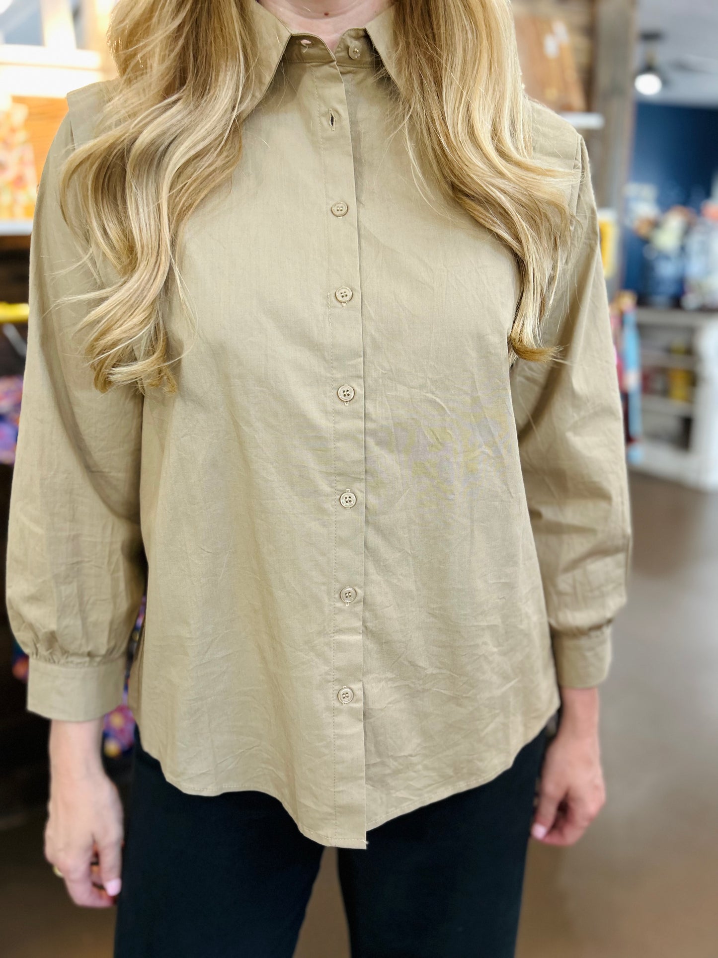 Willamina Poplin Blouse