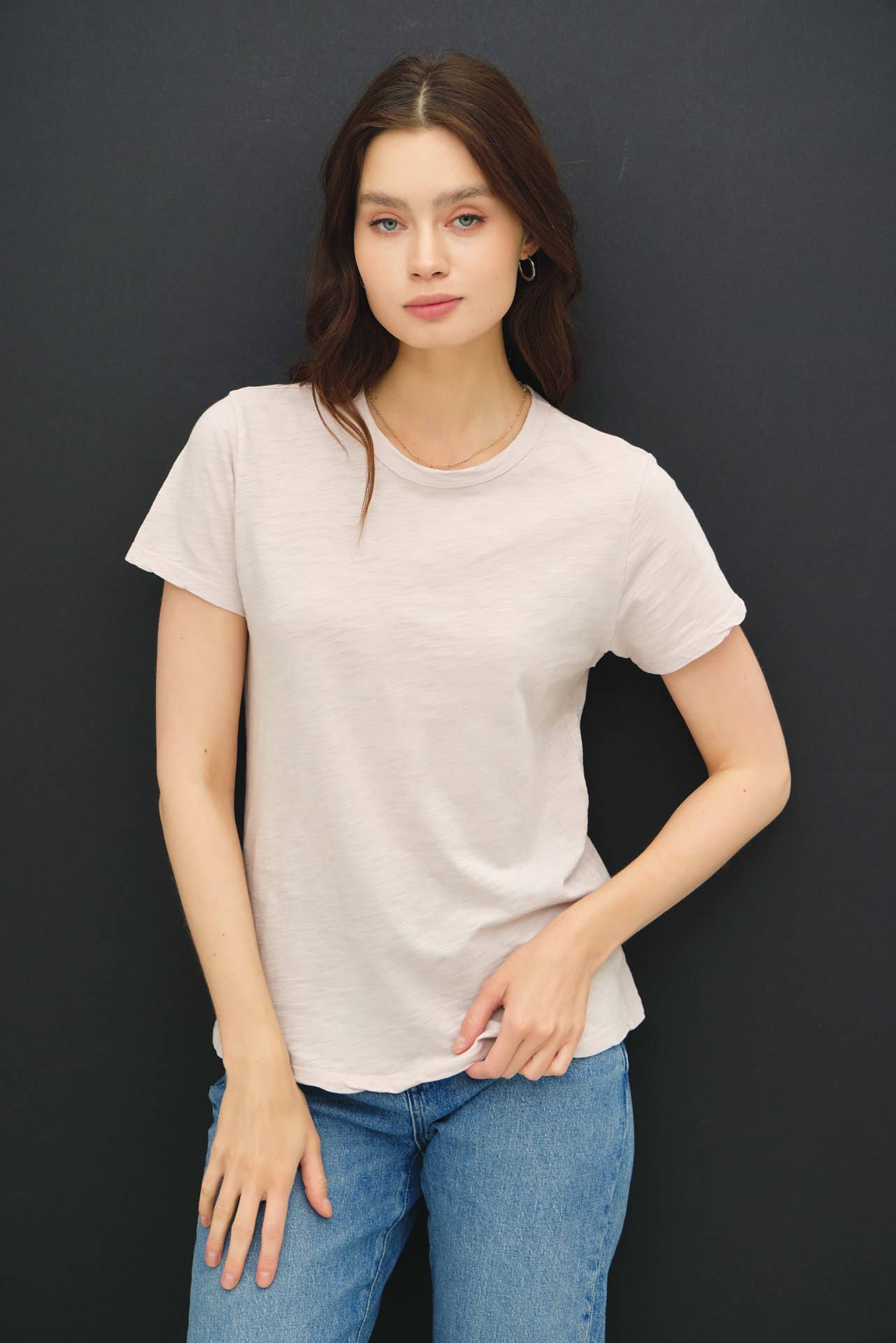 Garment Dyed Slub Tee