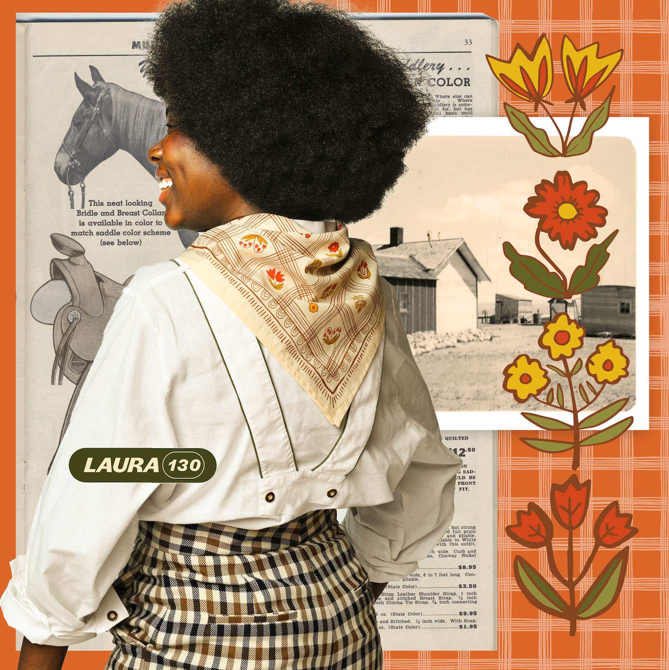 Handker Bandanas - No. 130 Laura Bandana