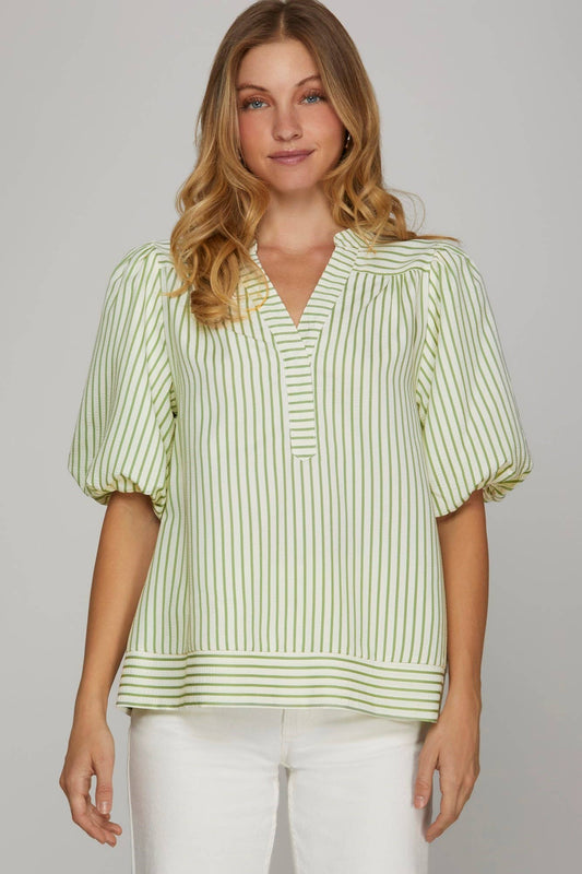 Green Days Blouse