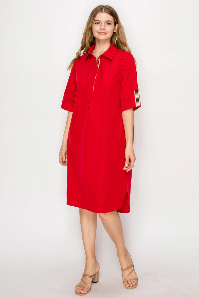 Wendi Woven Tunic Dress