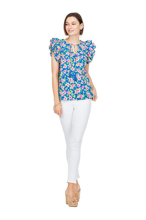 Royal Rose Top by Joy Joy