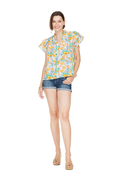 Citrus Pop Top by Joy Joy