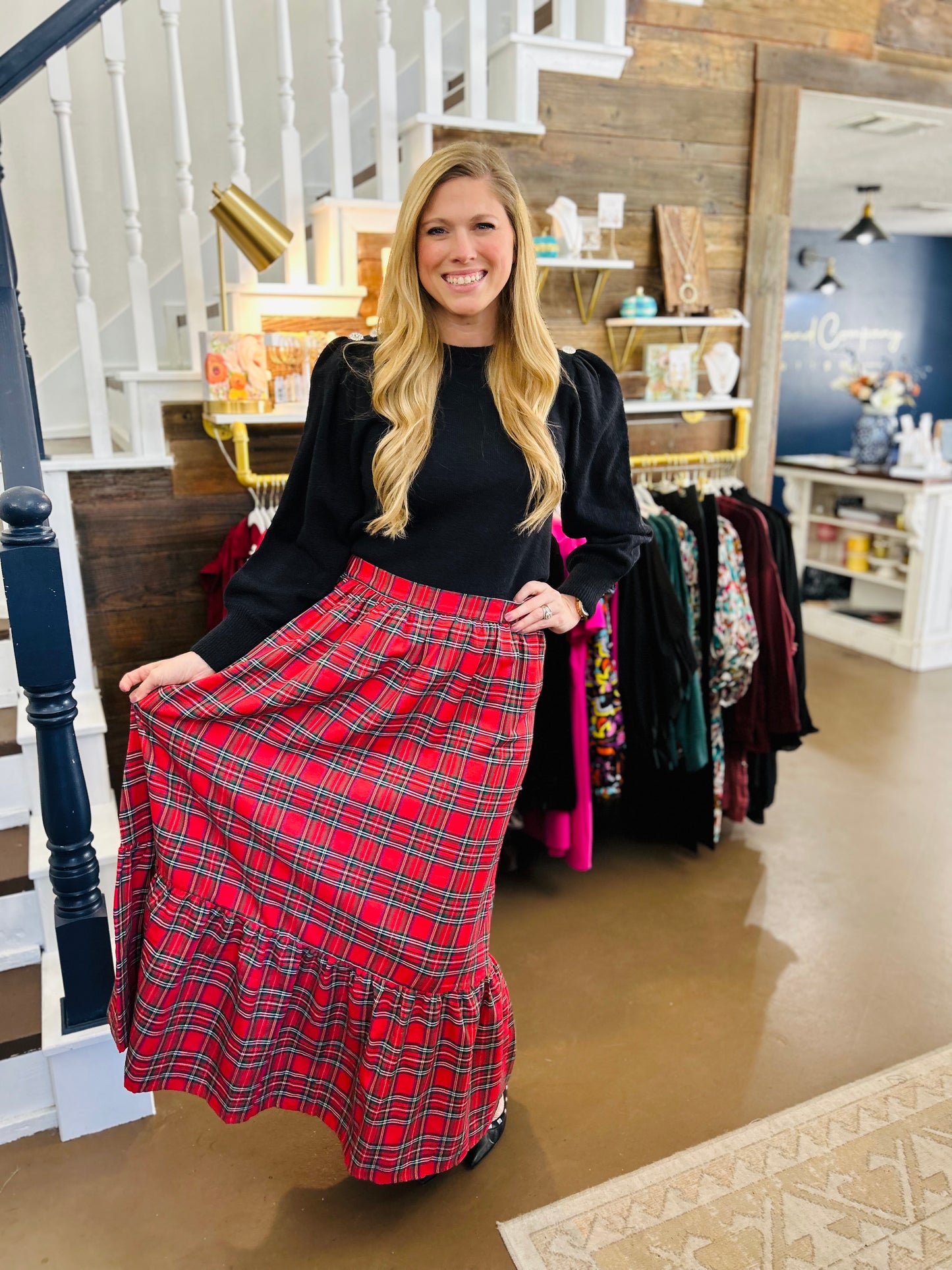 Tartan Holiday Skirt