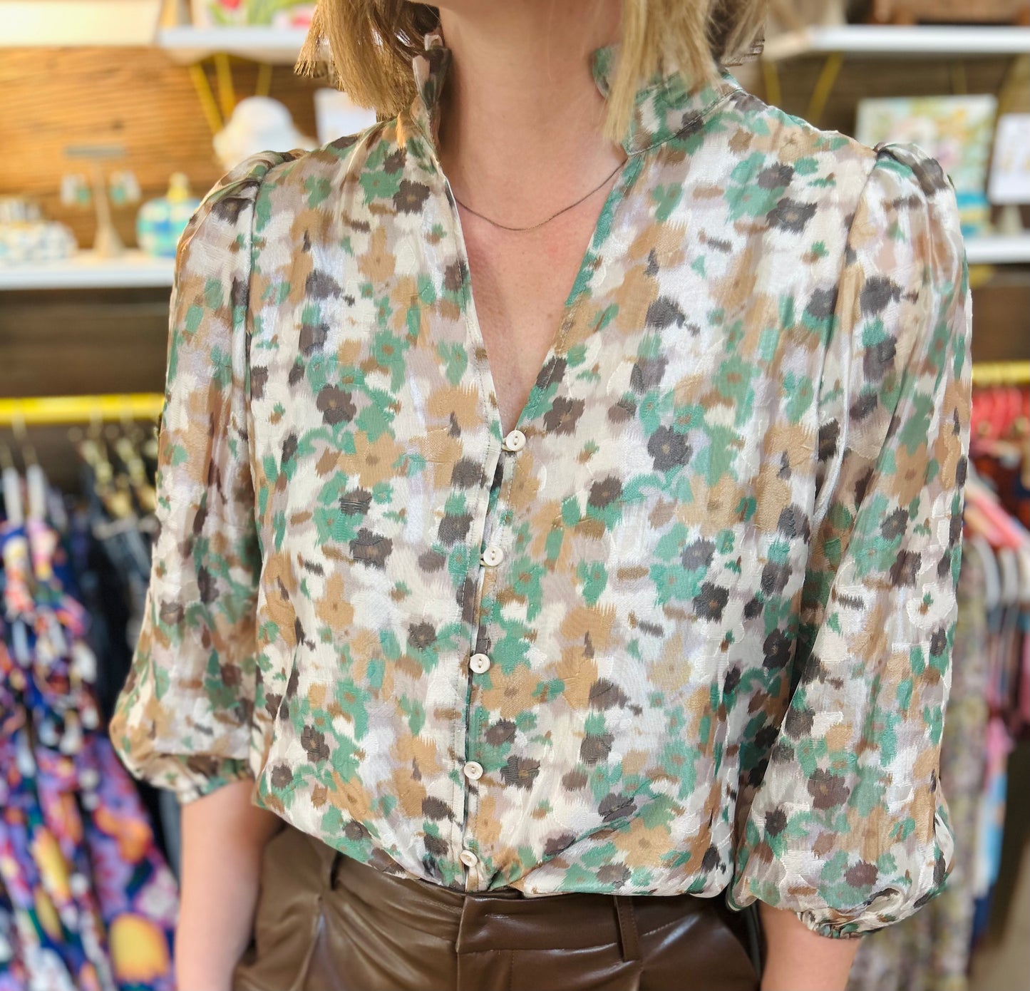 Blend Fields Blouse