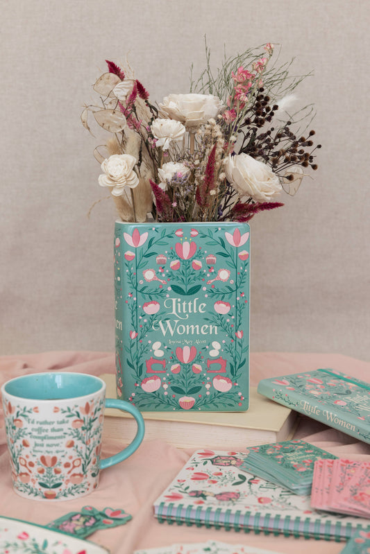 Steel Mill and Co. - Large Book Vase, Little Women