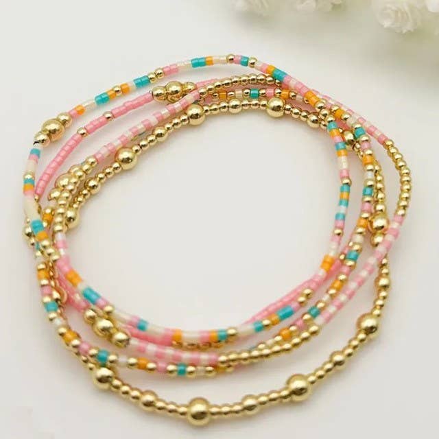 Samantha Coral Stack
