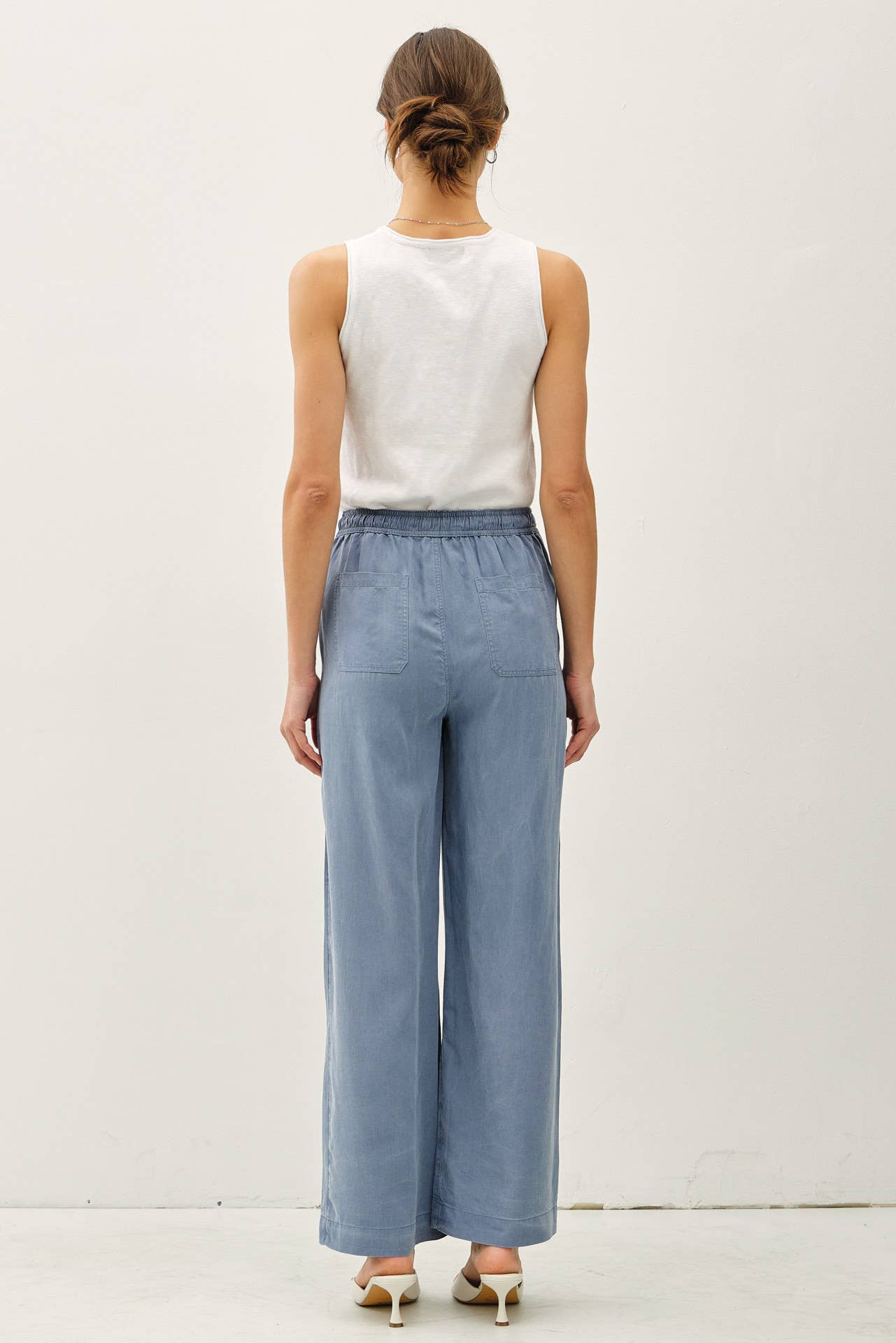 Tencel Wide Leg Pant