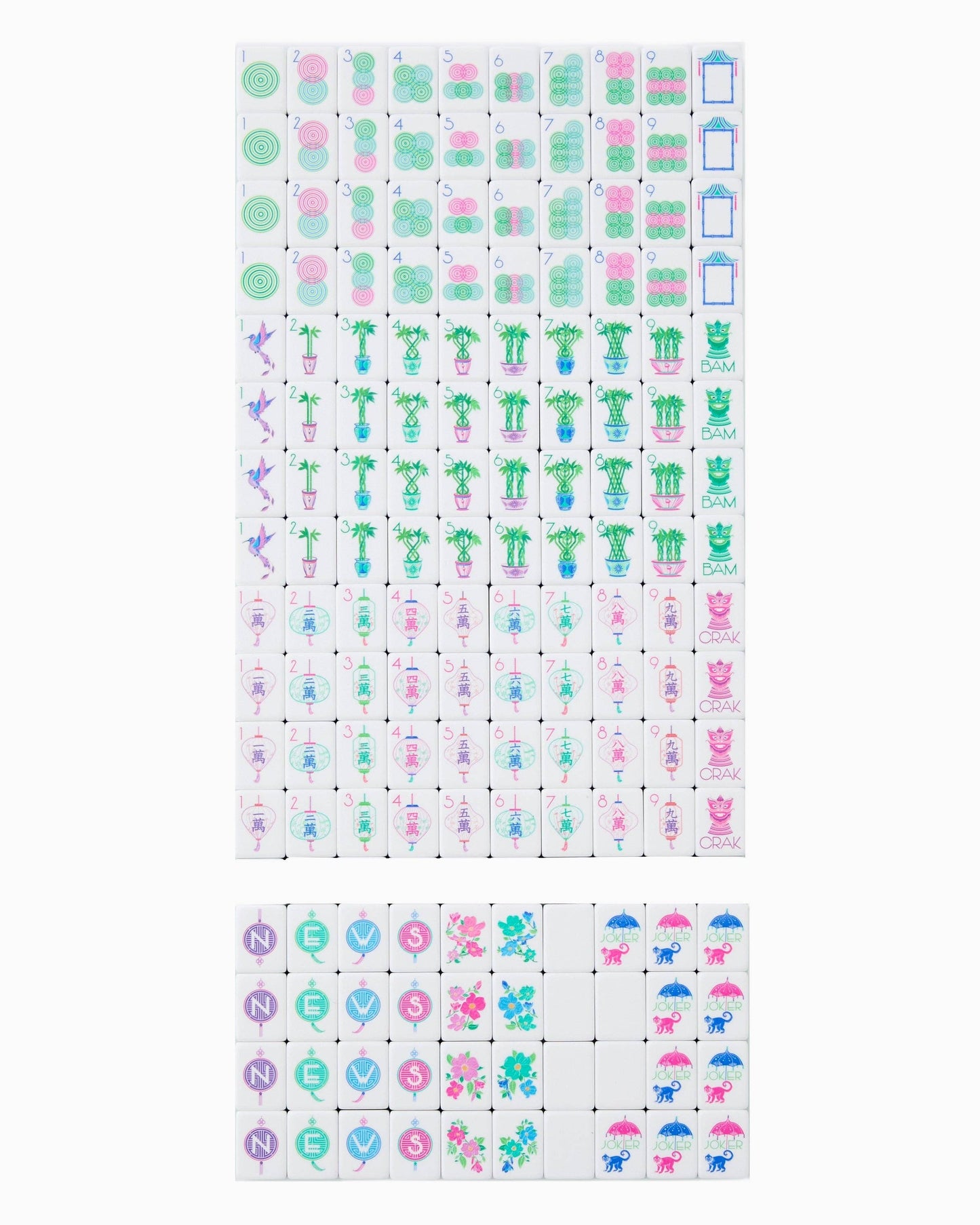 Oh My Mahjong - Jasmine Tile Set