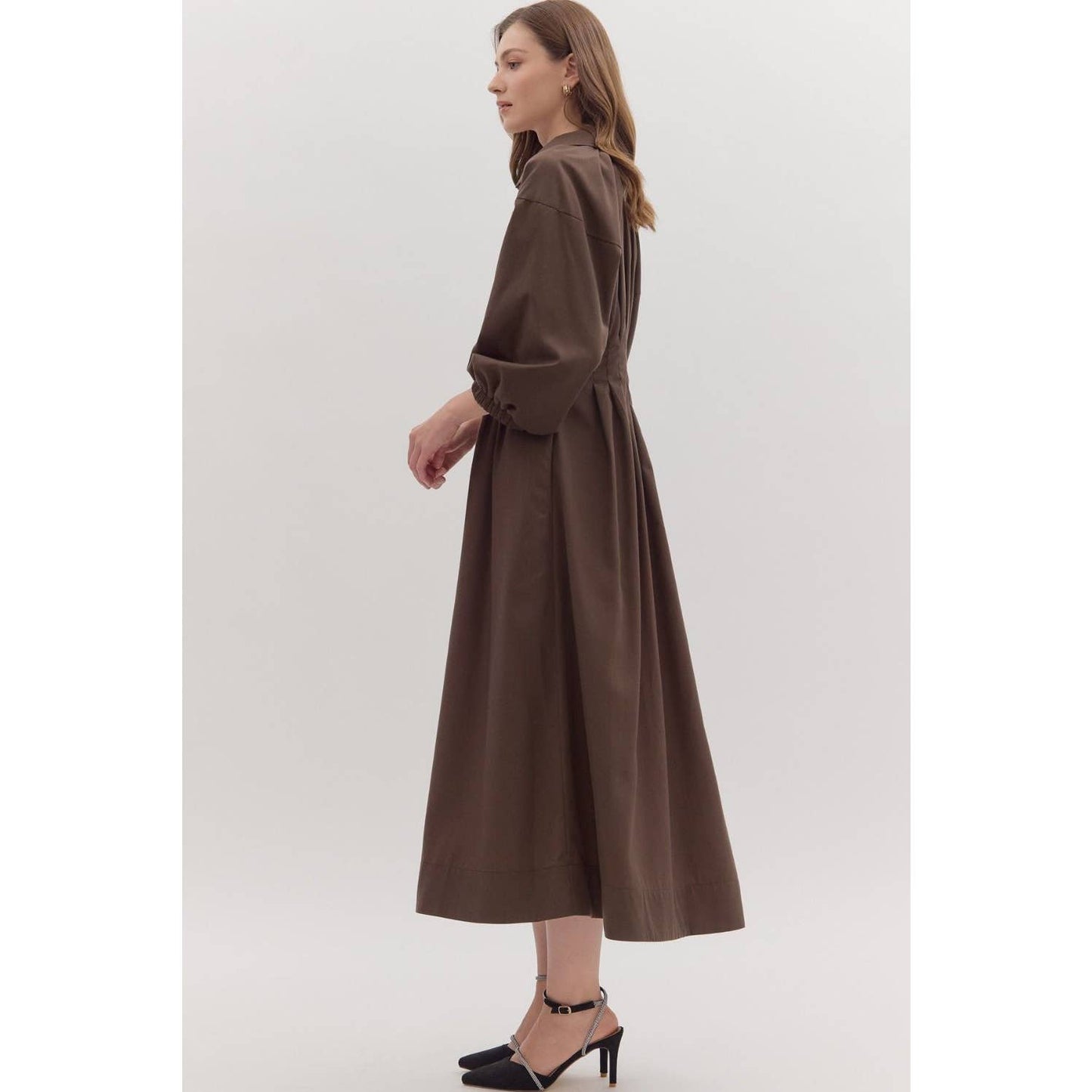 Espresso Midi Dress