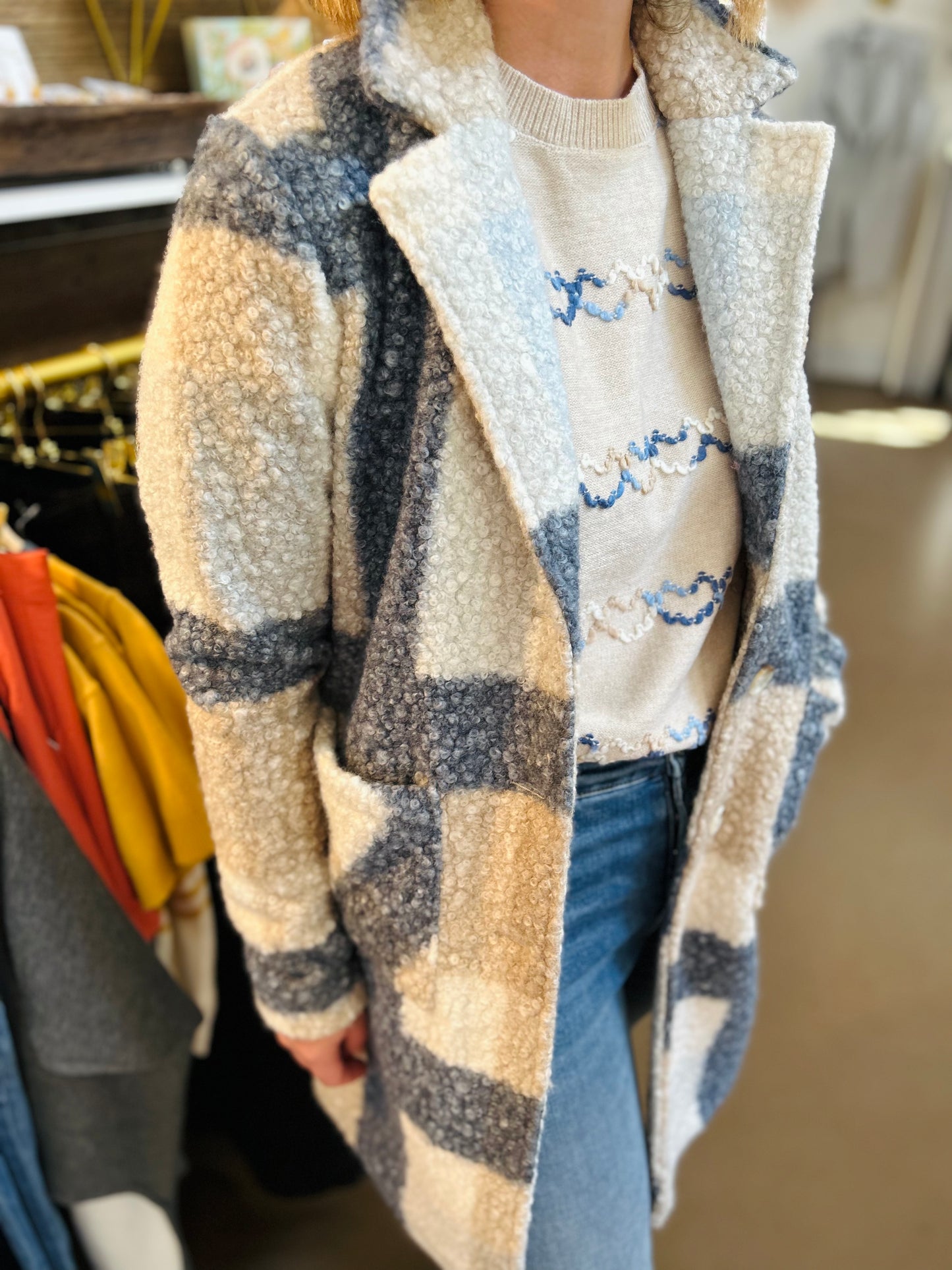 Snowflake Collar Jacket