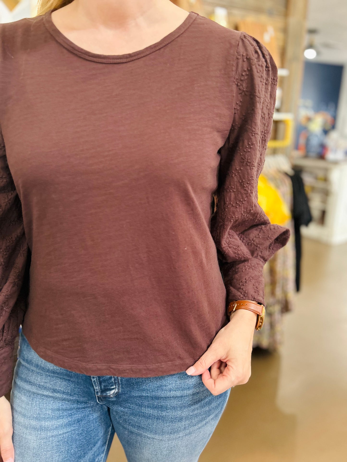 Bonnie Eyelet Top