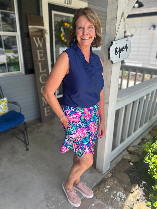 Martina Ruffle Skort