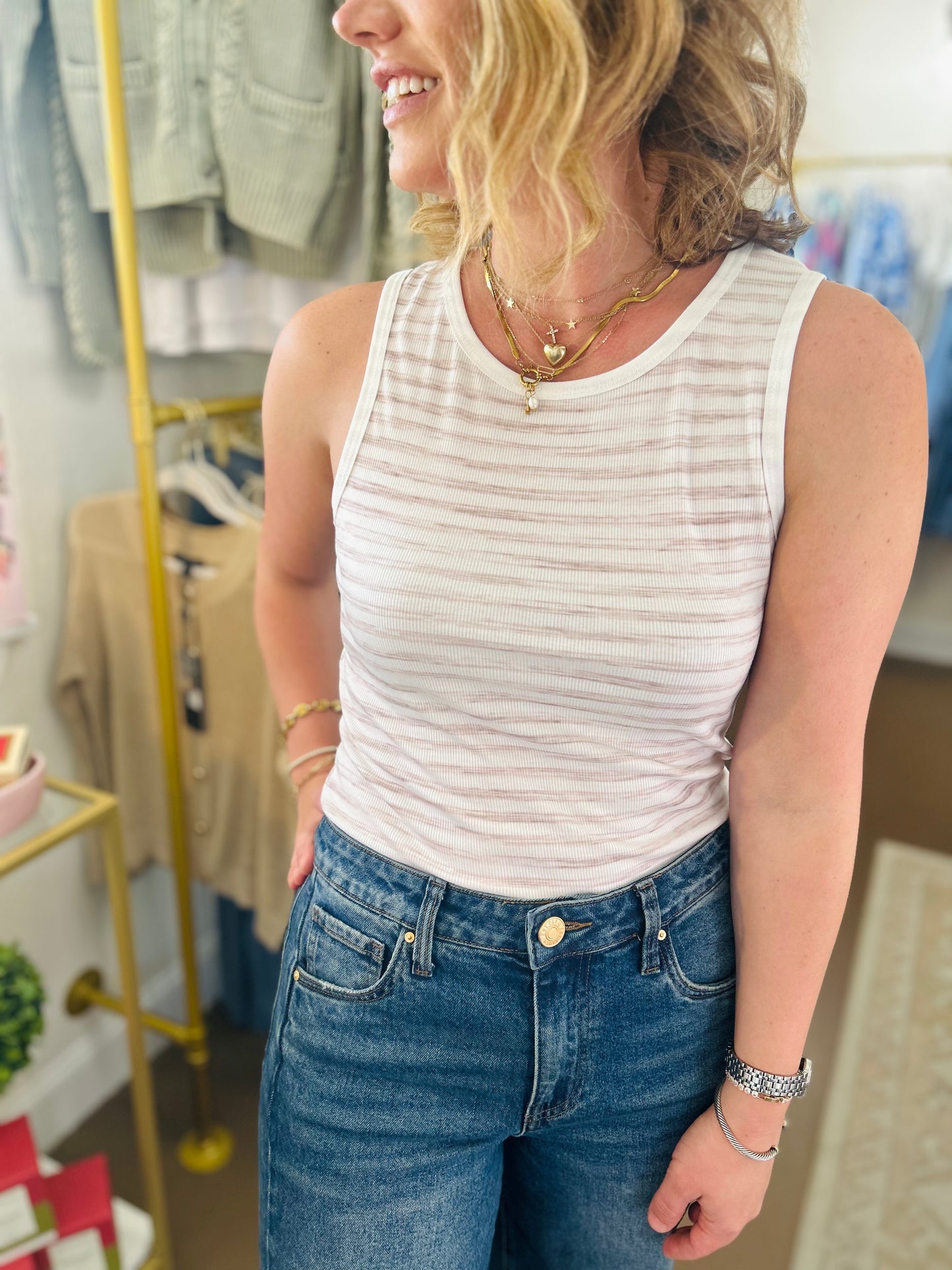 Banning High Neck Tank