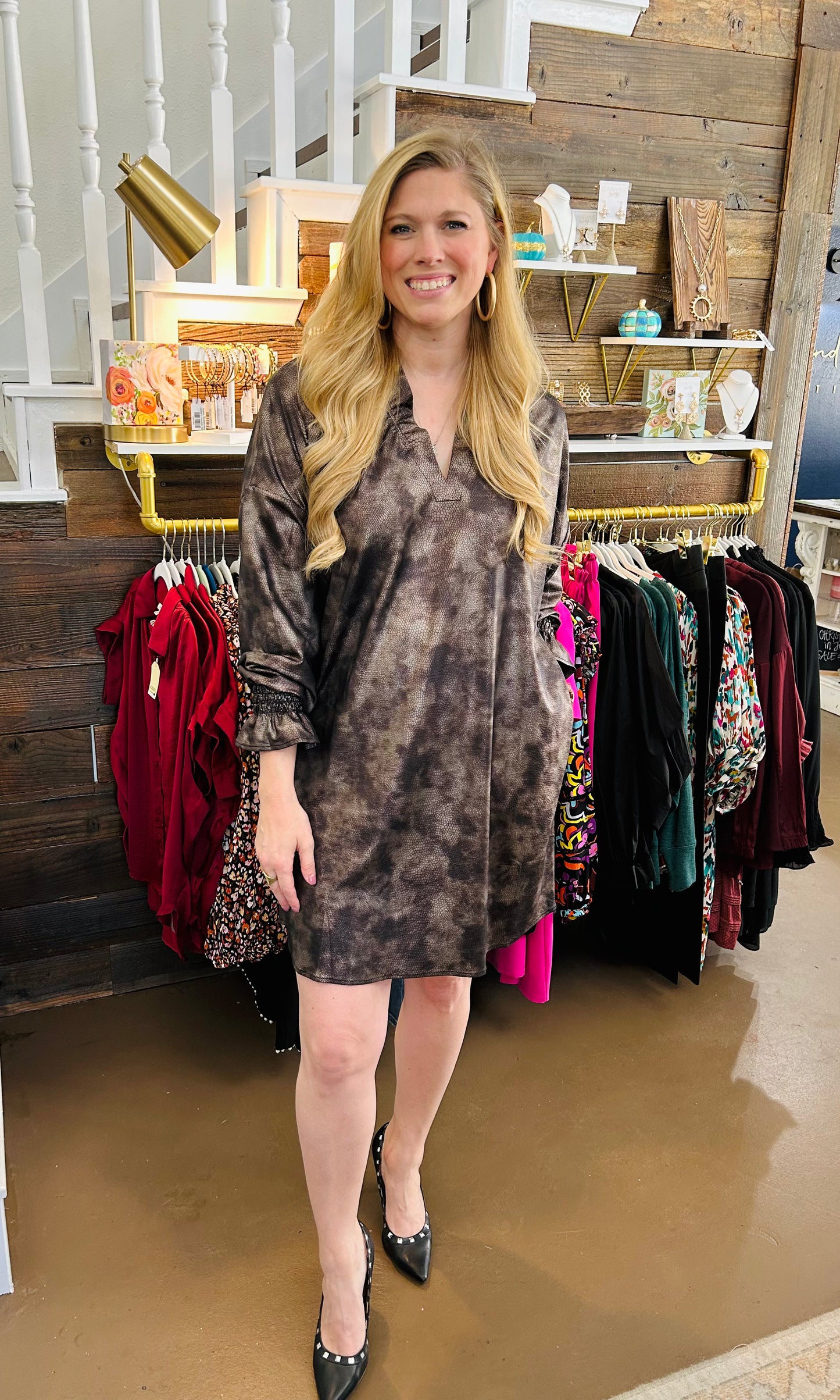 Animal Print Dress