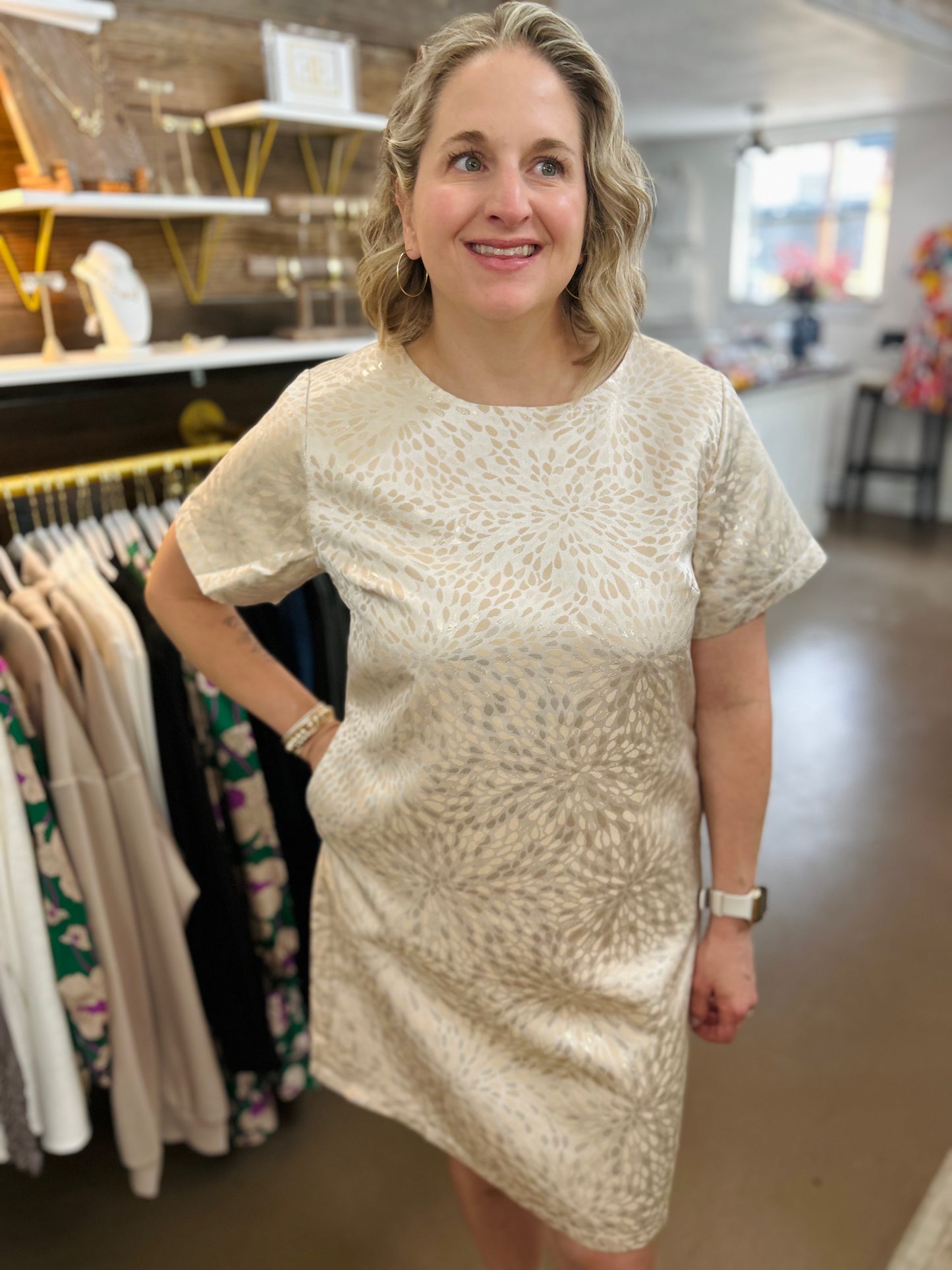 Champagne Day Dress