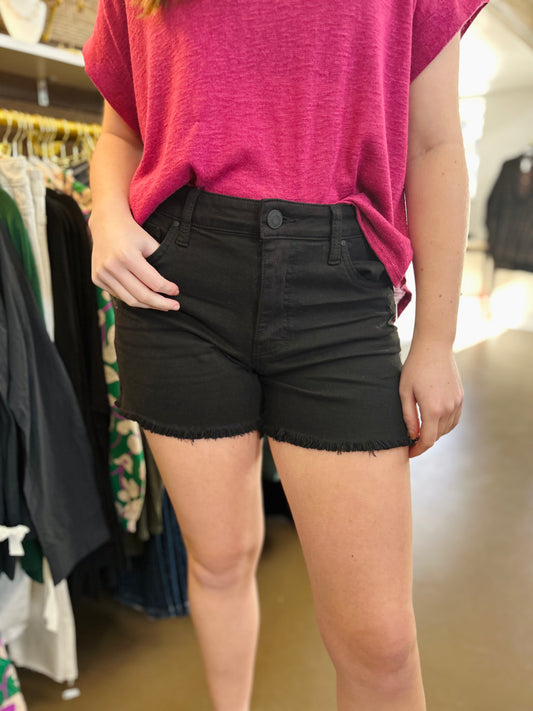 Jane High Rise Black Short