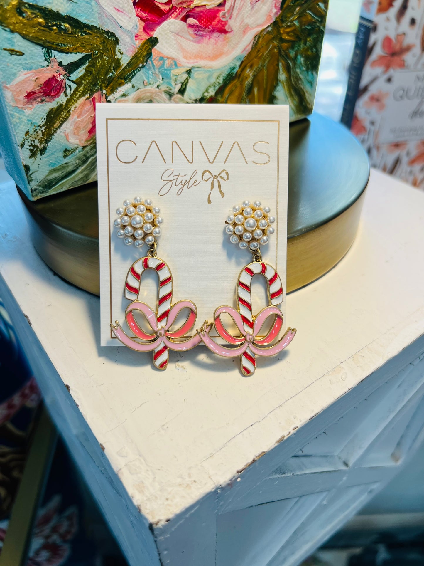 Candy Cane Canvas Style