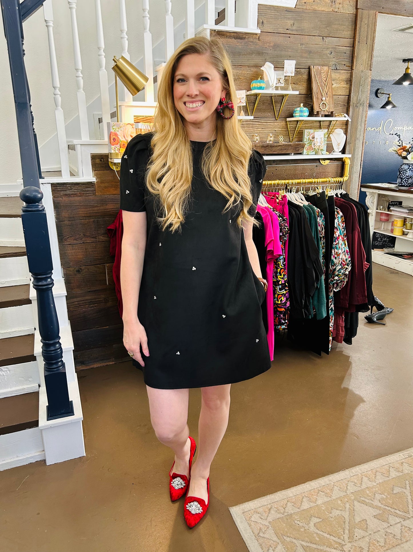 Jewel Black Dress