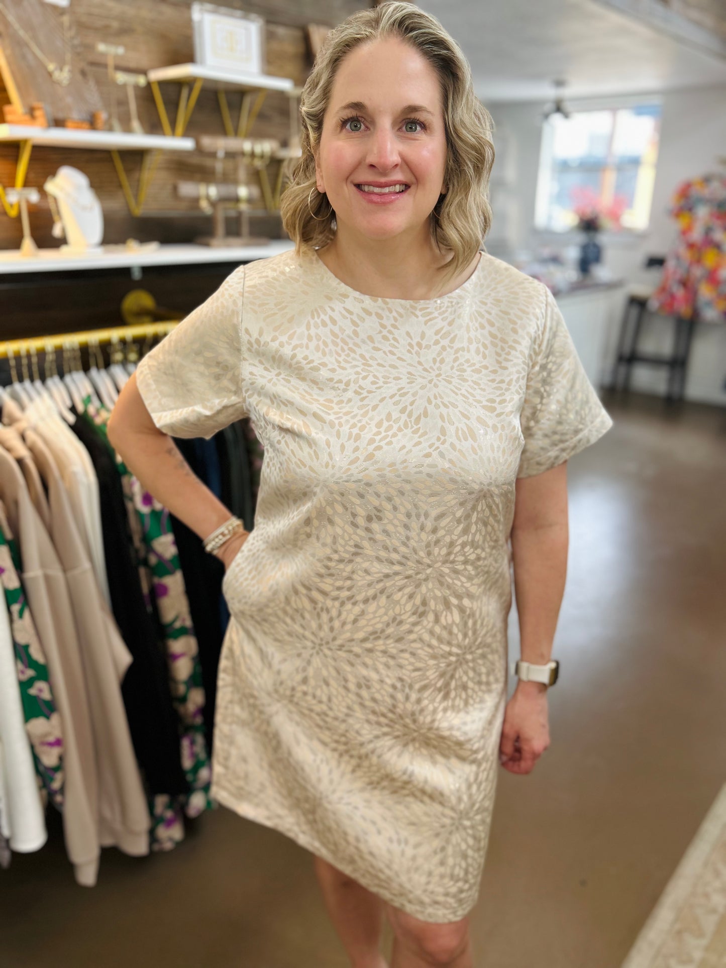 Champagne Day Dress