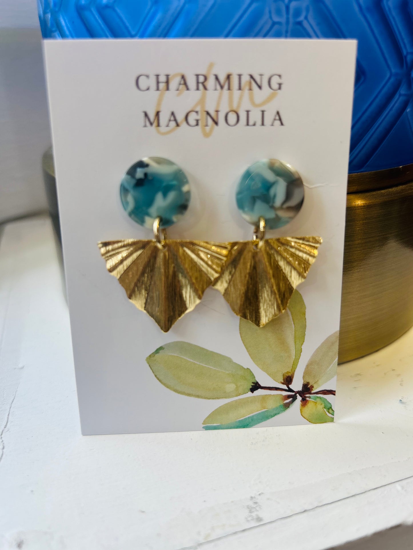 Bella Triangle Earrings