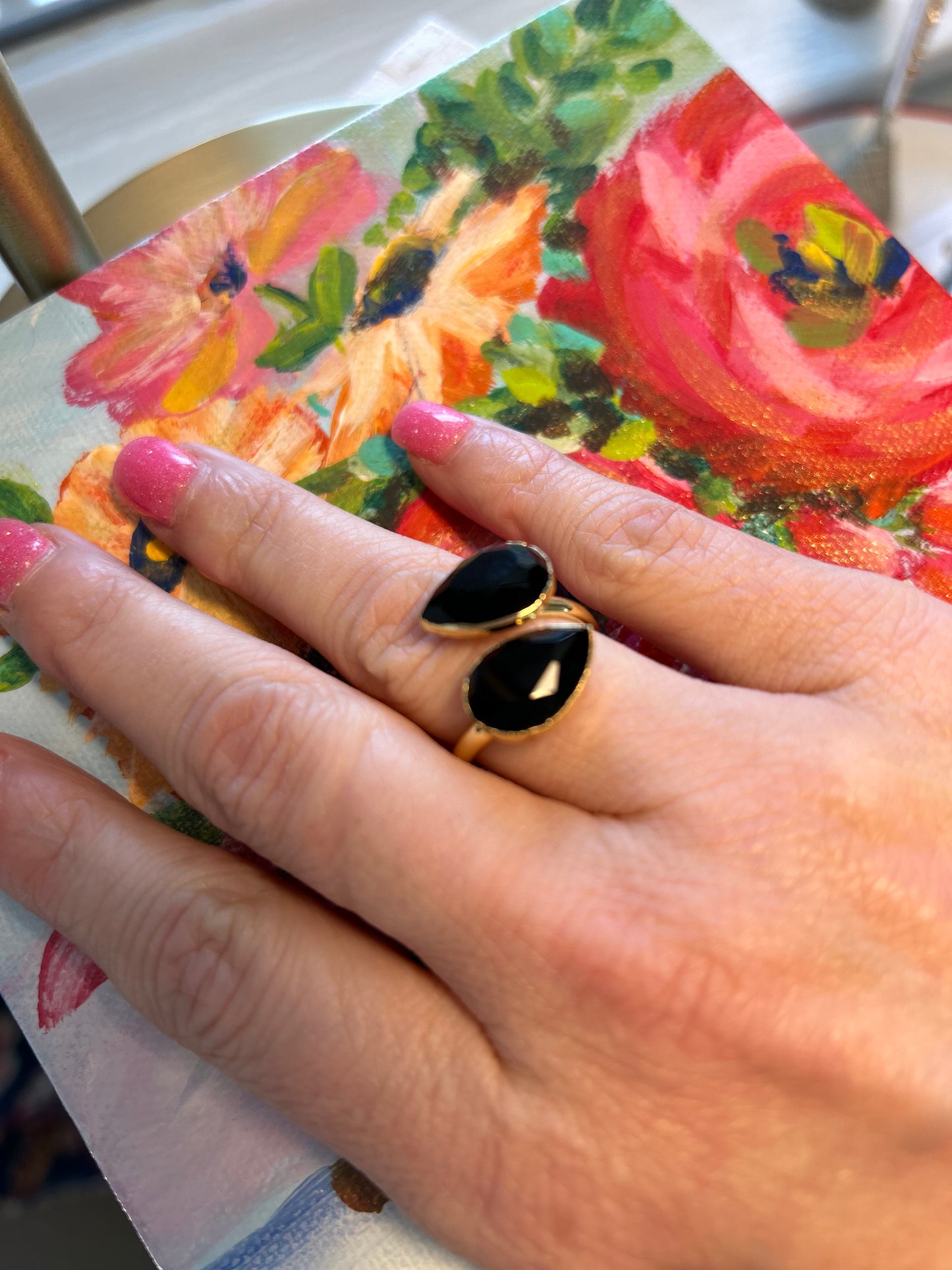 Wrap Black Onyx Ring
