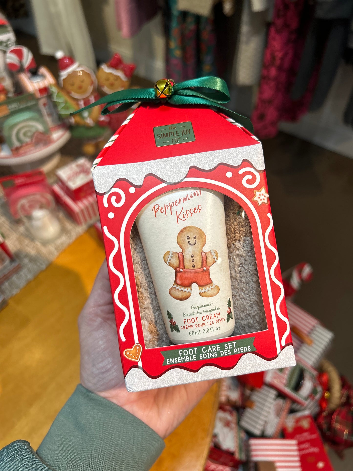 Holiday Foot Cream & Sock Gift Set