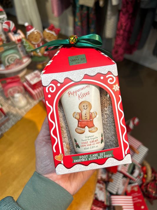 Holiday Foot Cream & Sock Gift Set