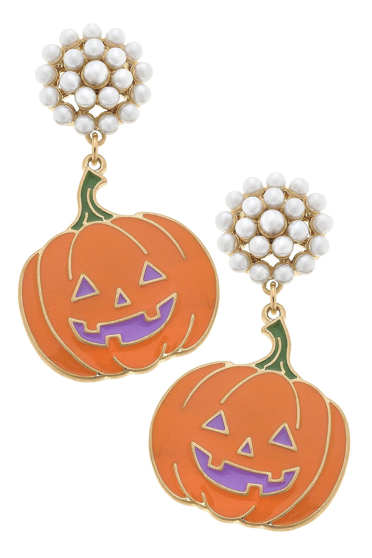 Jack O' Lantern Earrings