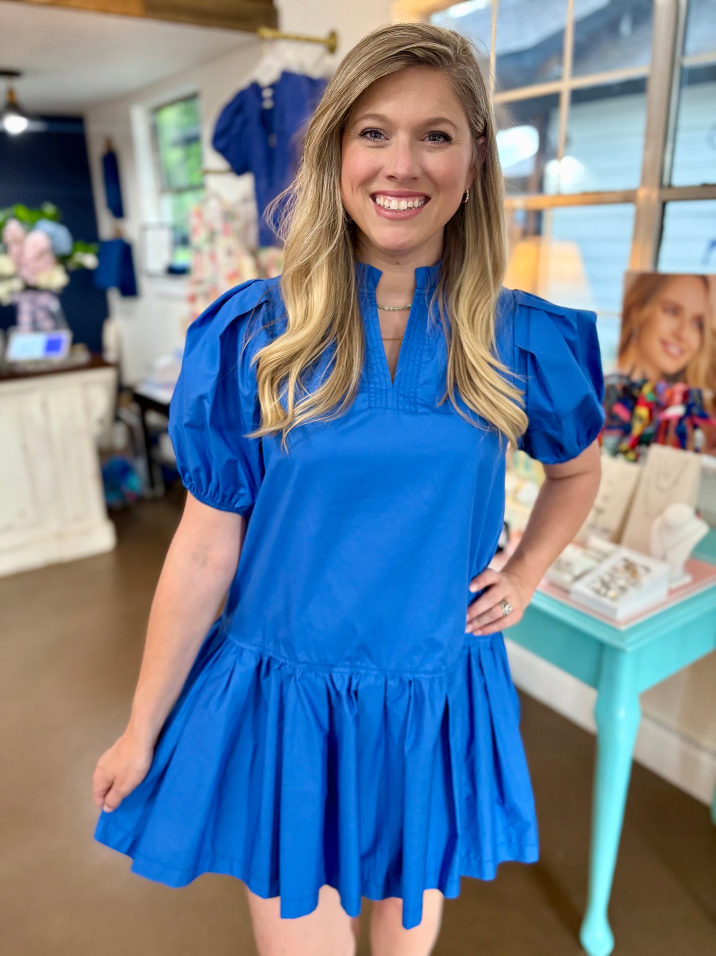 Mayberry Blue Dress