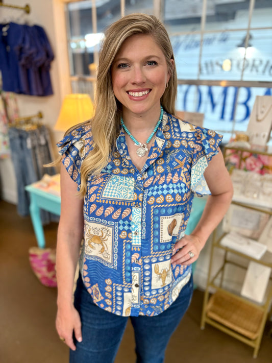 Seashell Blouse