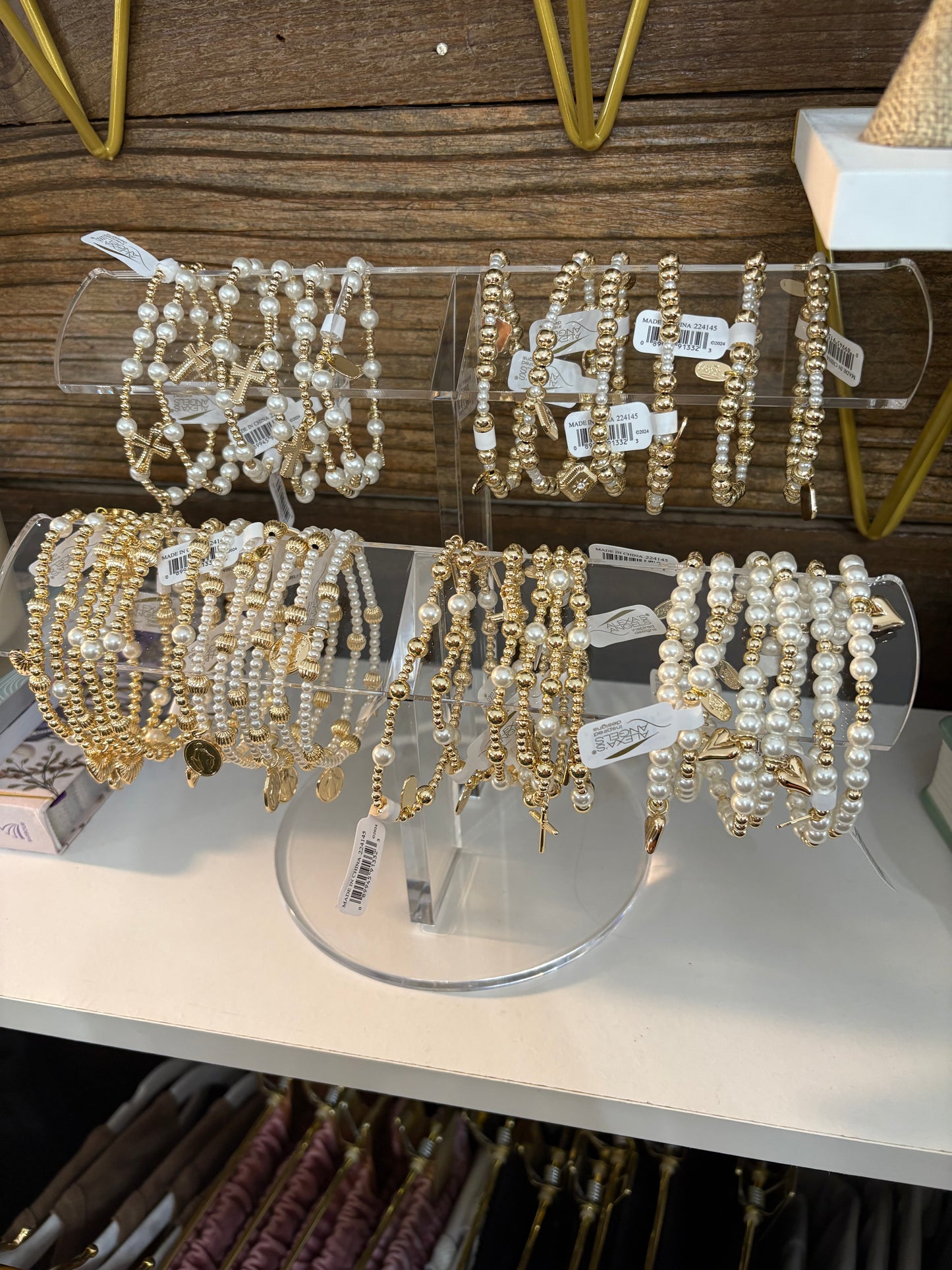Alexa’s Angels Thin Cross Layering Bracelet