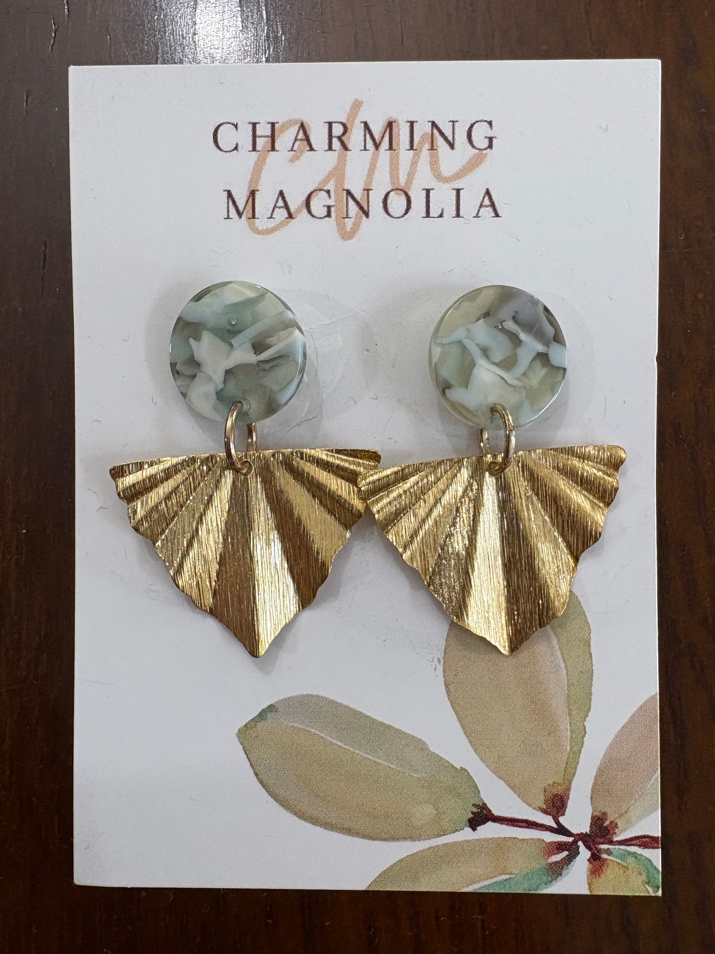 Confetti Triangle Earrings
