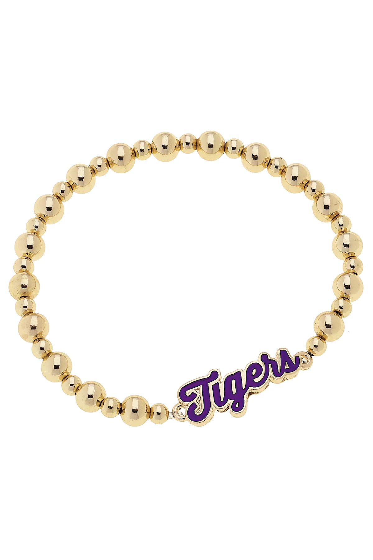 LSU Tigers Autograph Enamel Stretch Bracelet