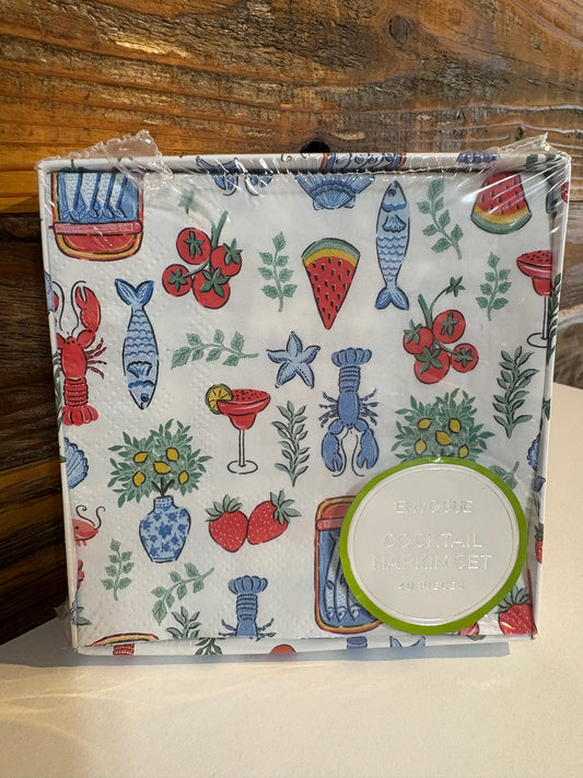 Summer Picnic Celebration Napkins