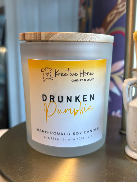 Drunken Pumpkin Candle