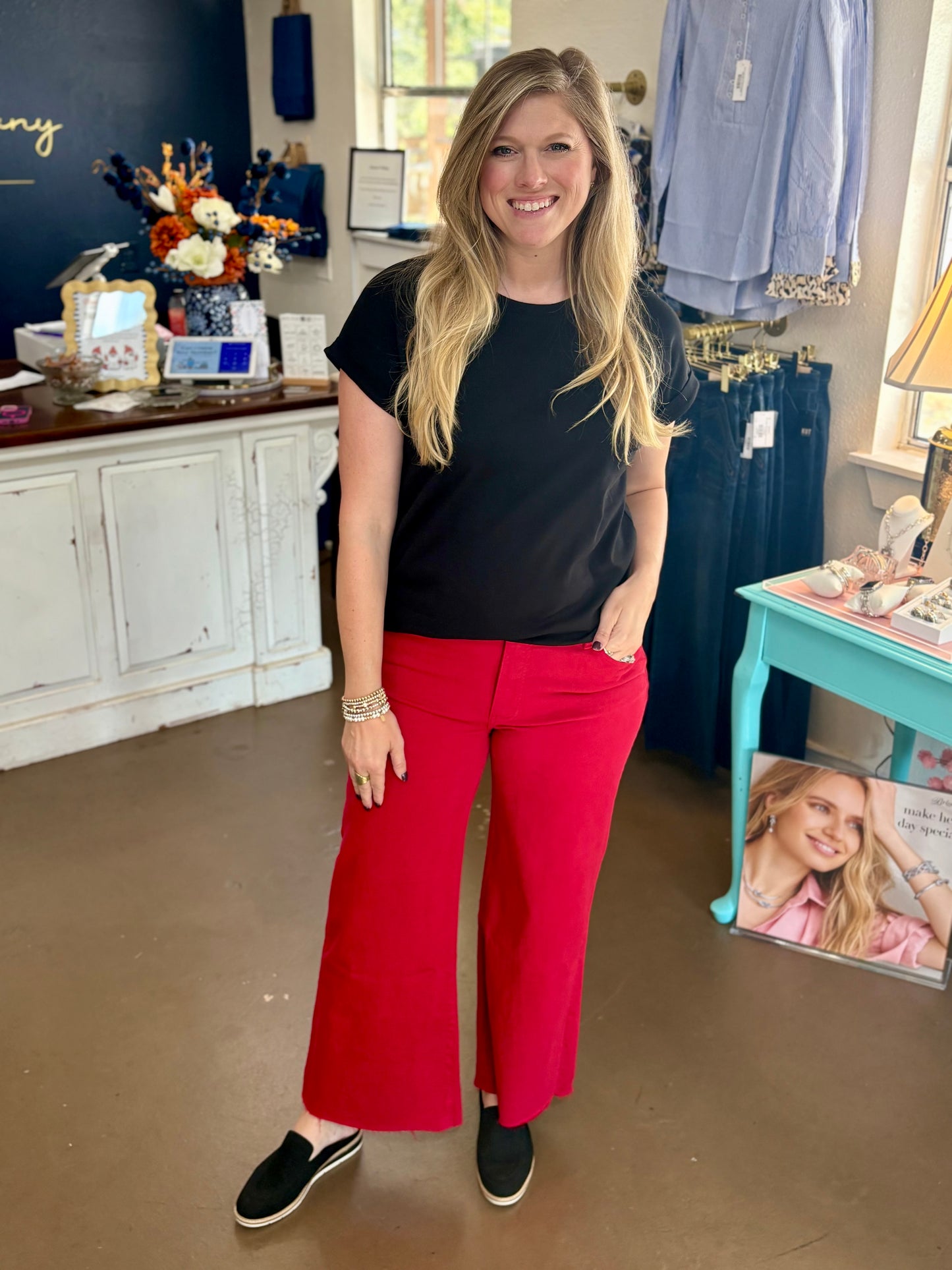 KUT High Rise Meg Fab Ab Jeans