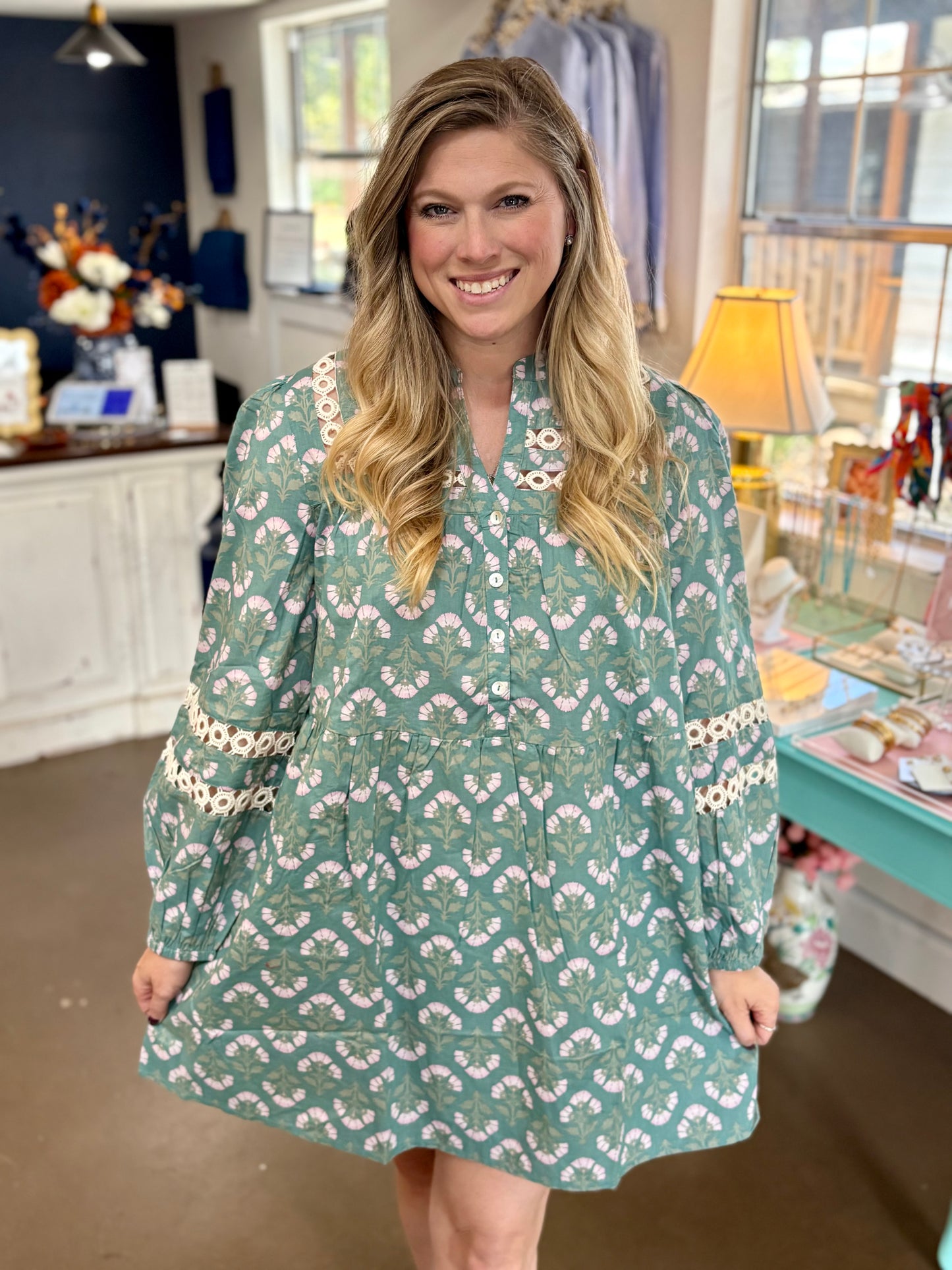 Barlowe Printed Dress