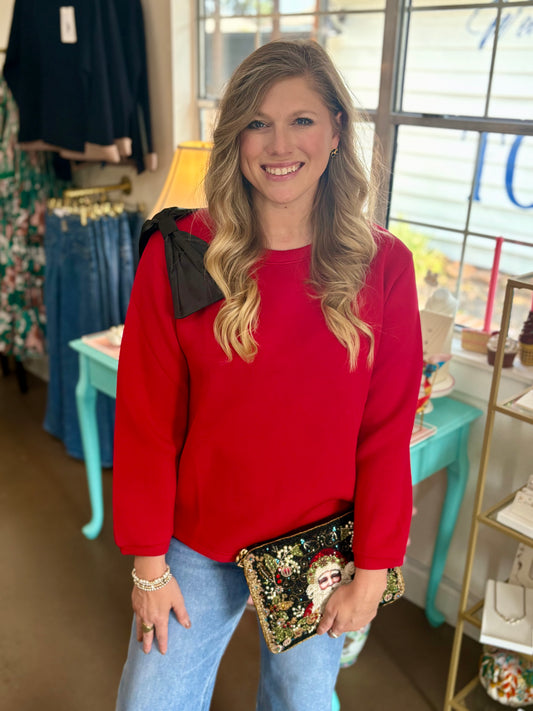 Finley Top with Bow