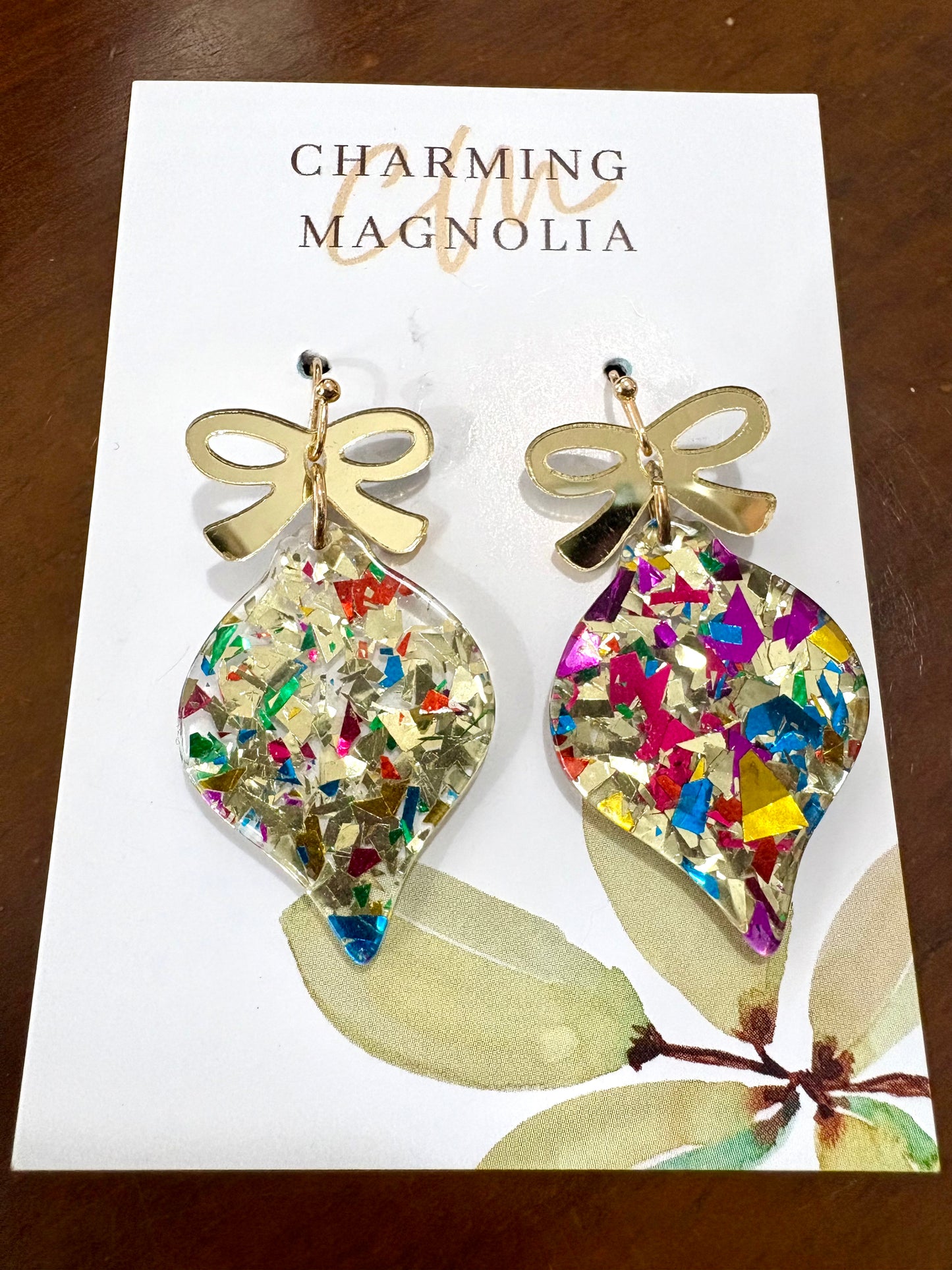 Rainbow Ornament Earrings