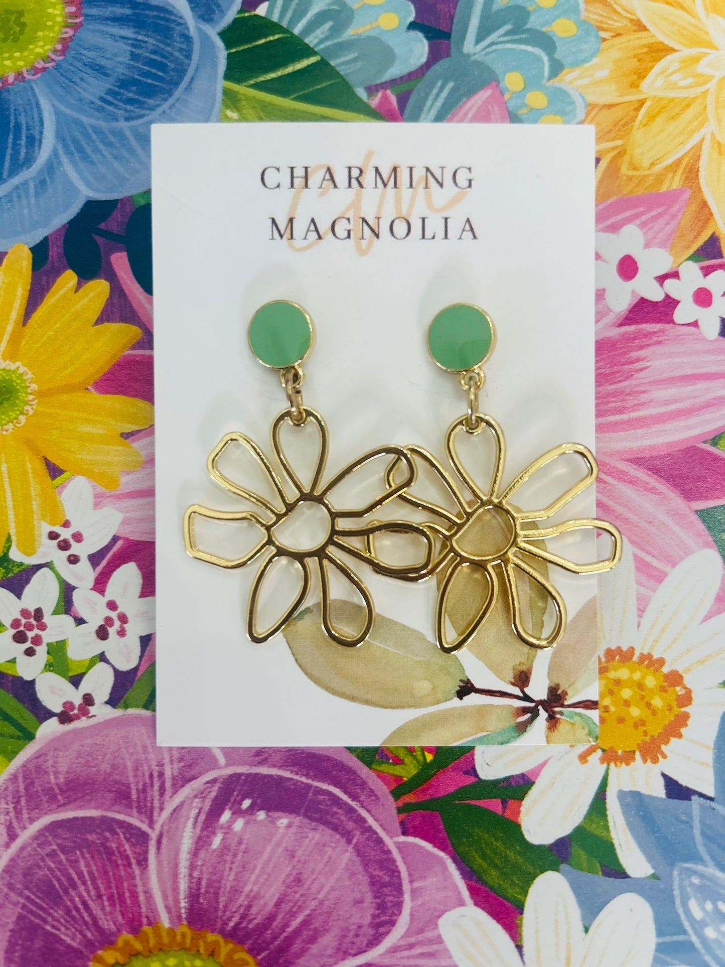 Flora Dangle Earring