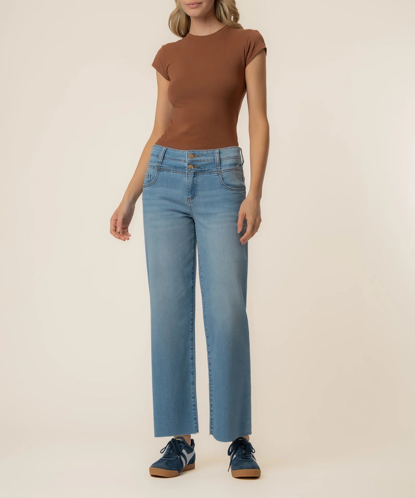 KUT - Charlotte High Rise Wide Leg Jean